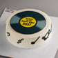 Vinyl Record Music Cake - Creme Castle