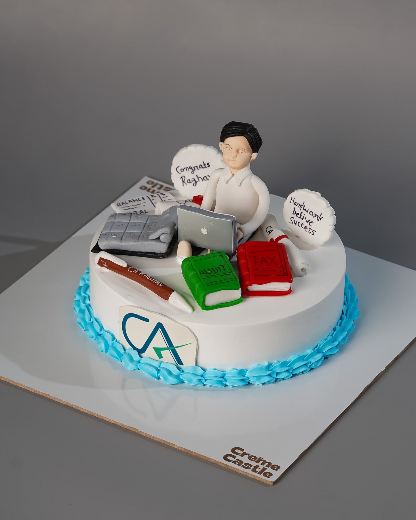 Hardworking CA Cake