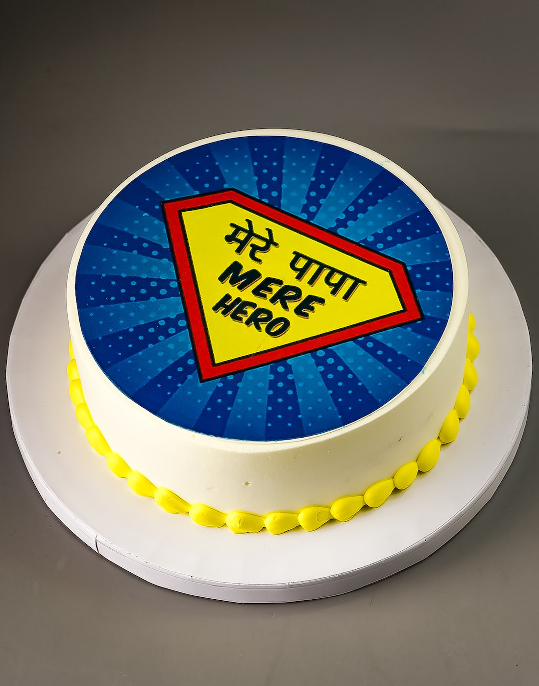 Pineapple Hero Fathers Day Cake Creme Castle
