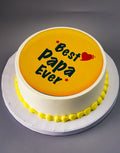 Pineapple Best Father's Day Cake
