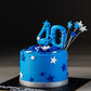40th Birthday Cake | Creme Castle