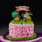 Masha & the Bear Cream Cake. Birthday Cakes for Kids. Noida & Gurgaon