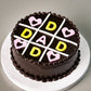 Fathers day Chocolate cake - Creme Castle