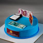Money Bank Design Cake - Creme Castle