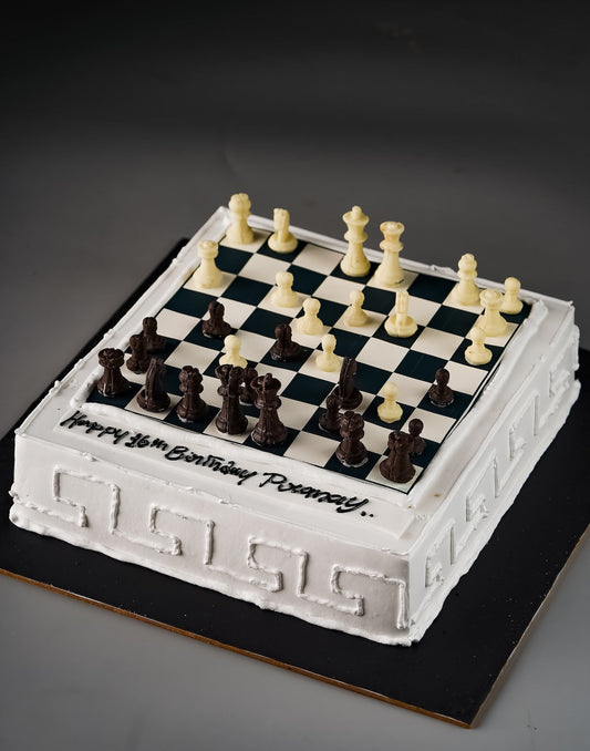 Chessboard Cake - Creme Castle