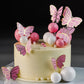 Classic Gold and hearts Cake - Creme Castle