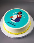 Father's Day Piggyback Cake