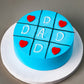 Dad Crossword Cake