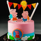 Peppa Pig Pastel Cake