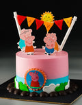 Peppa Pig Pastel Cake