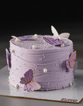 Butterfly Wavy Cake