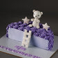 6 Months theme cake in Cream by Creme Castle