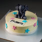 Starry Elephant Cake