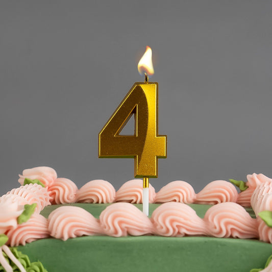 4 Number Candle