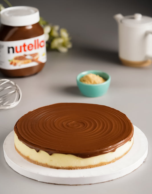 Nutella Baked Cheesecake