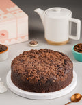 Sugar Free Chocolate Banana Tea Cake