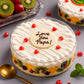 Desi Fruit Cream Cake