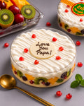 Desi Fruit Cream Cake