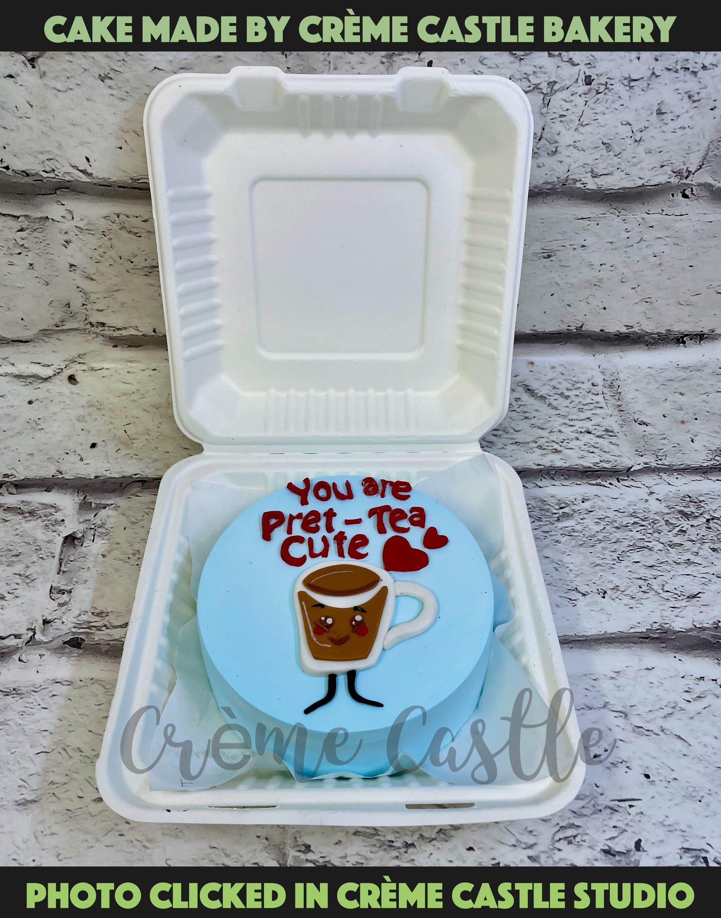 Pretty Cute Bento Cake - Creme Castle