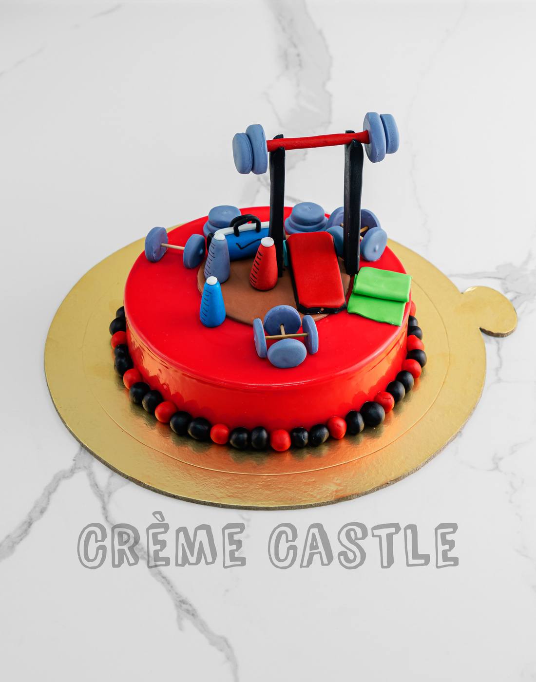 Gym Theme Birthday Cake | Gym Lover Cake | Workout Cake Design - YouTube