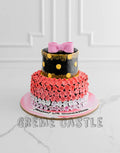 Pink and golden on chocolate theme
