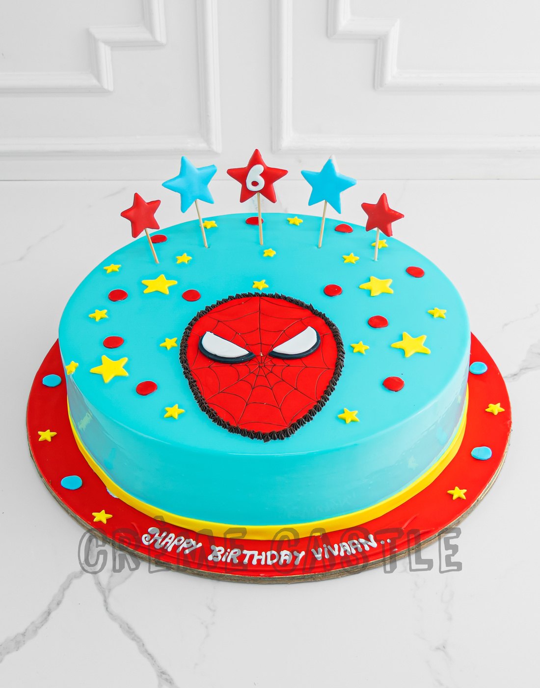 Spiderman Mask Cake. Cake Design For Boys. Noida & Gurgaon