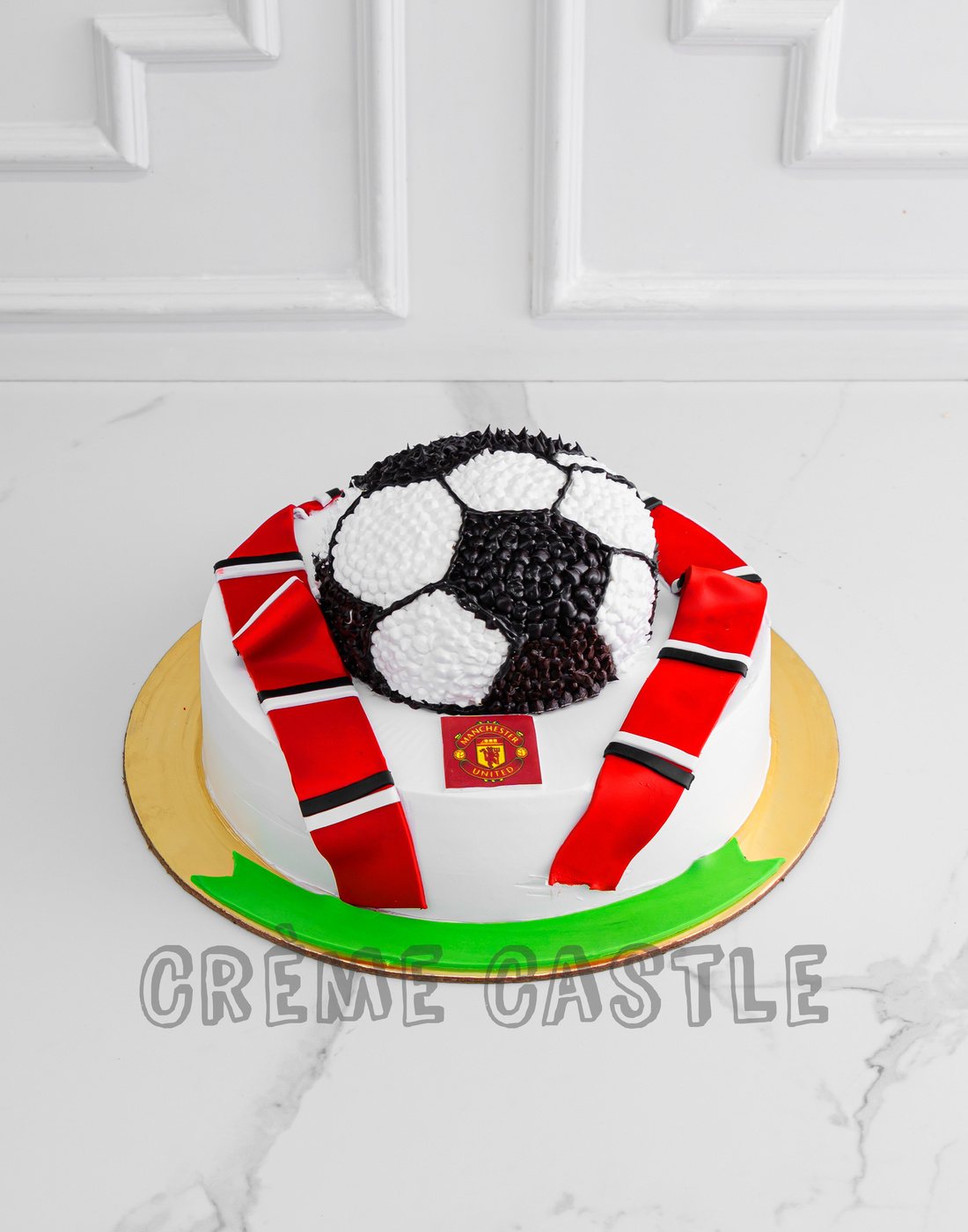 Manchester United Cake - Creme Castle