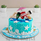 Retirement Theme Cake by Creme Castle