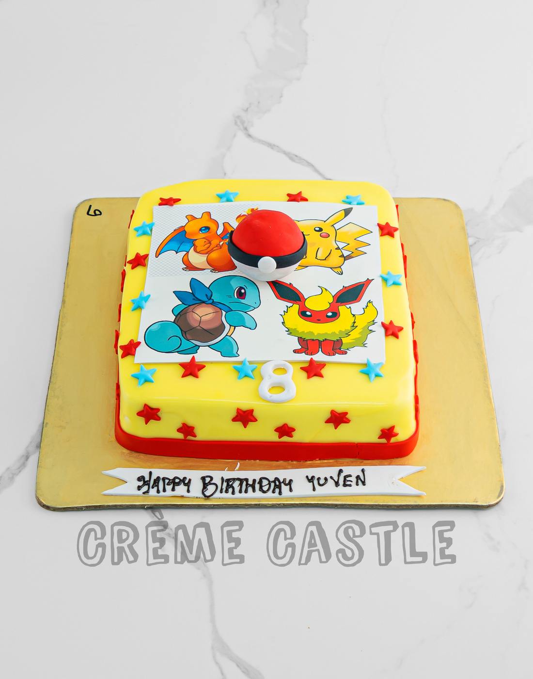 Pokemon Go Cake - Creme Castle