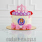 Sofia Theme Cake by Creme Castle