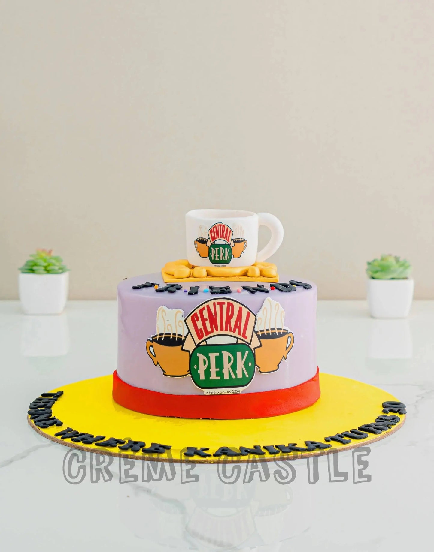 Friends Cup Cake. Cake Designs for Women. Noida & Gurgaon