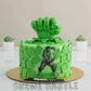 Hulk Theme Cake by Creme Castle