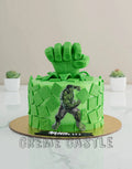 Hulk Theme Cake