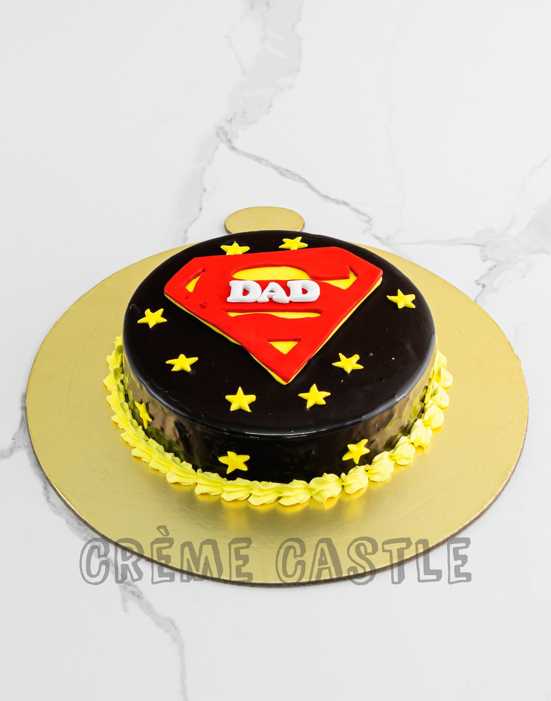 Printable Super Dad Cake Topper Happy Fathers Day Topper - Etsy