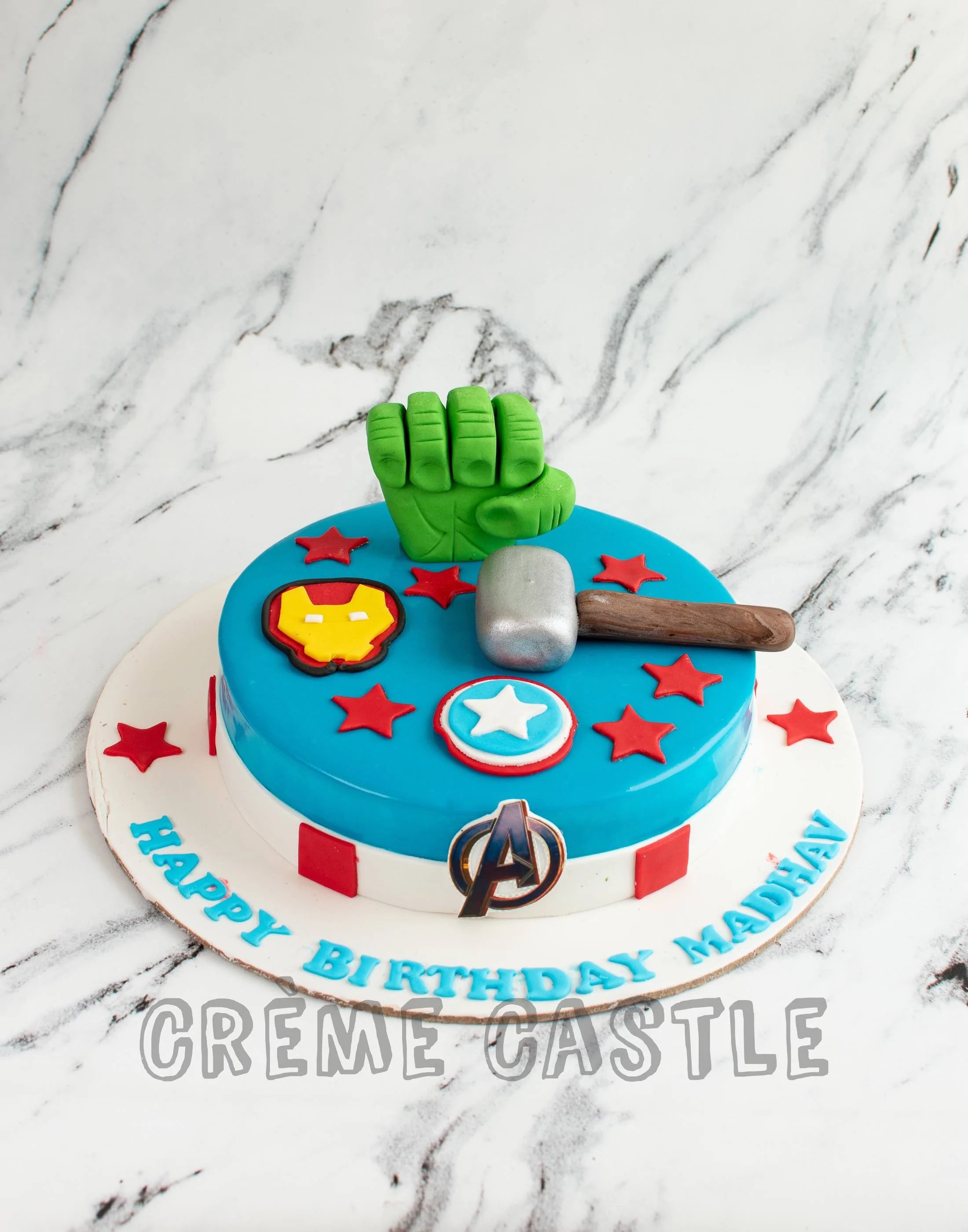 Online Avengers Cake Avengers Birthday Cake  FNP AE