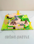 2 shape jungle Cake