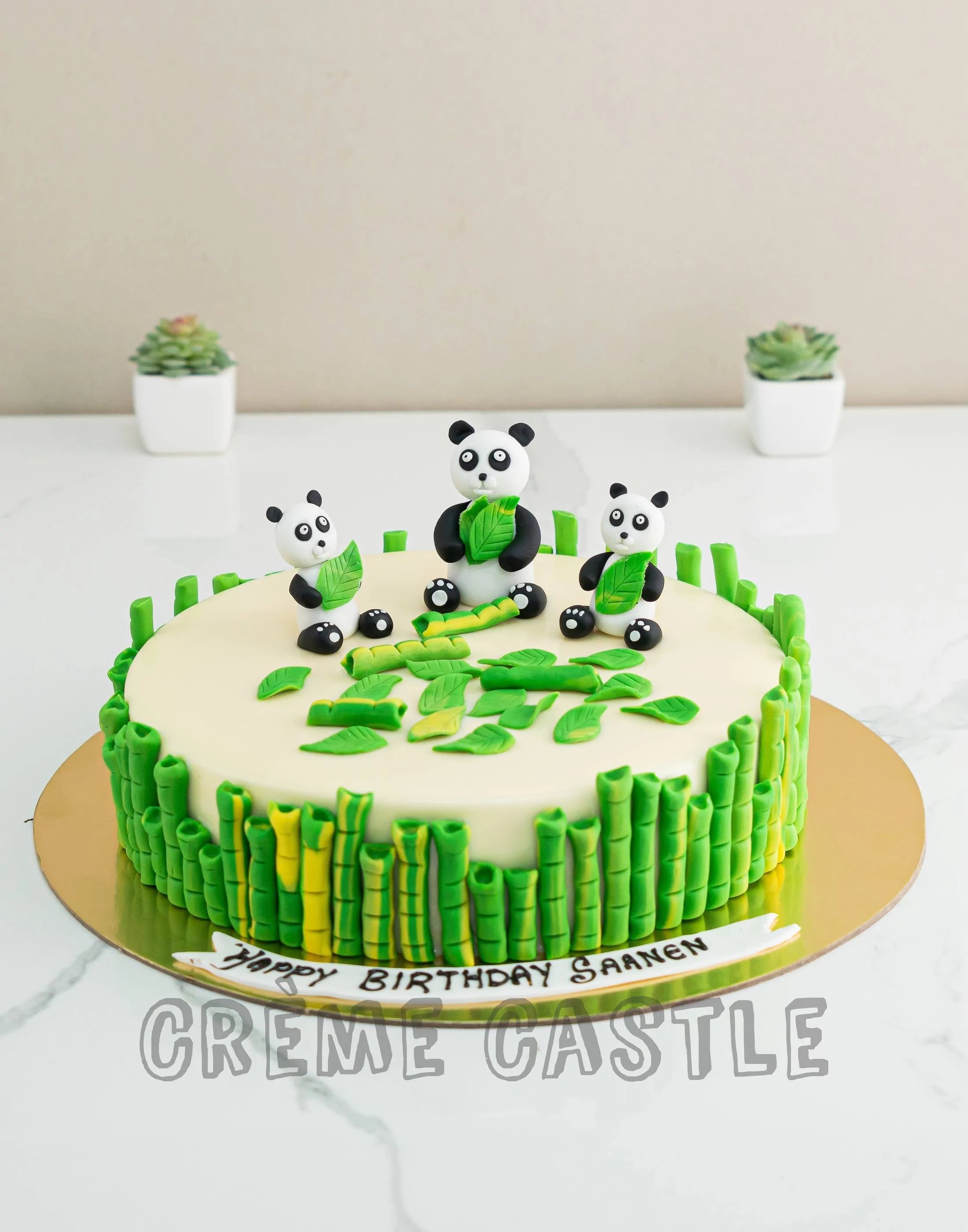 The world's eldest giant panda Basi eats her birthday cake-shaped fodder  during her 37th Birthday party at the panda research and exchange center in  F Stock Photo - Alamy