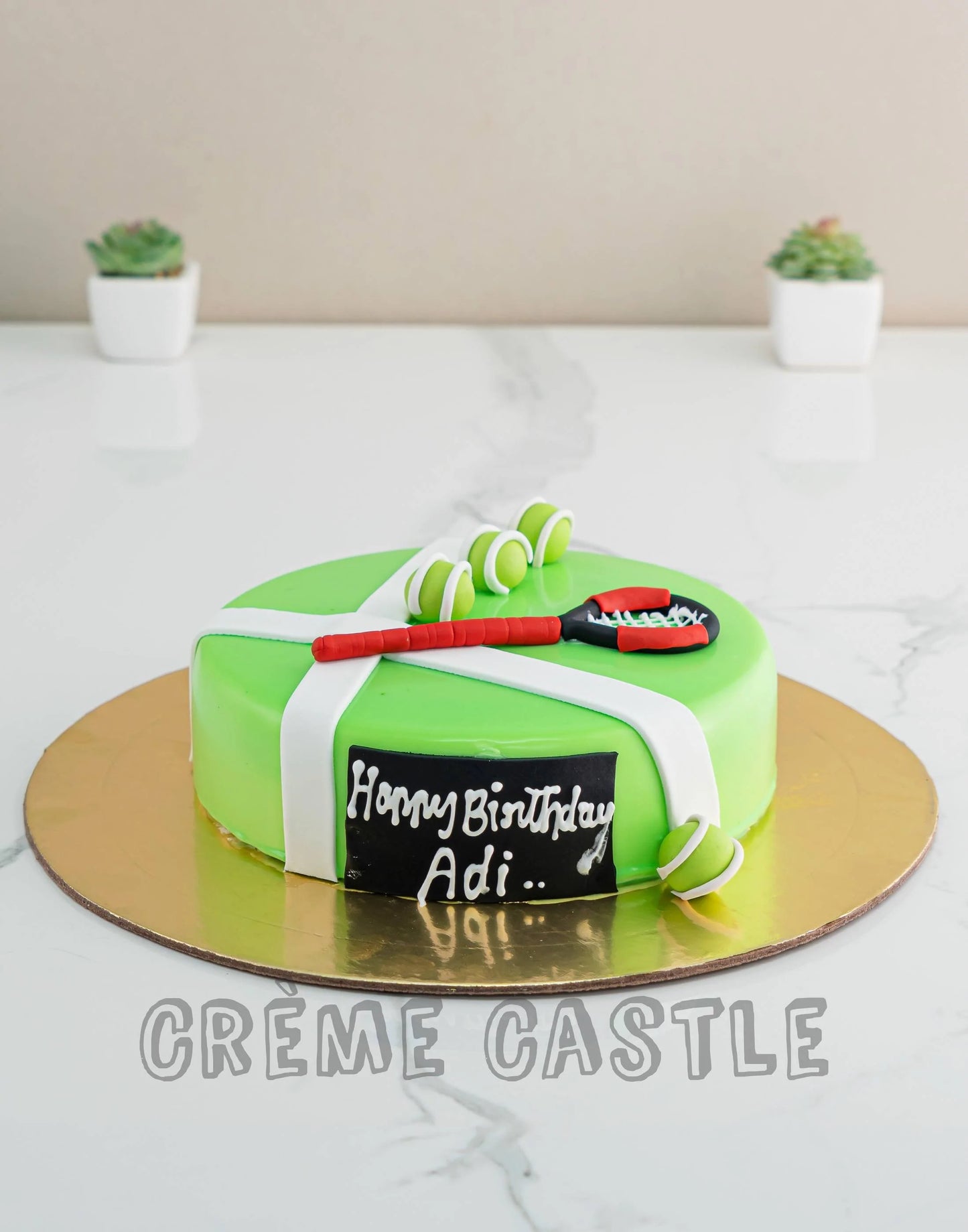 Tennis Theme Cake. Cake Designs For Husband. Noida & Gurgaon