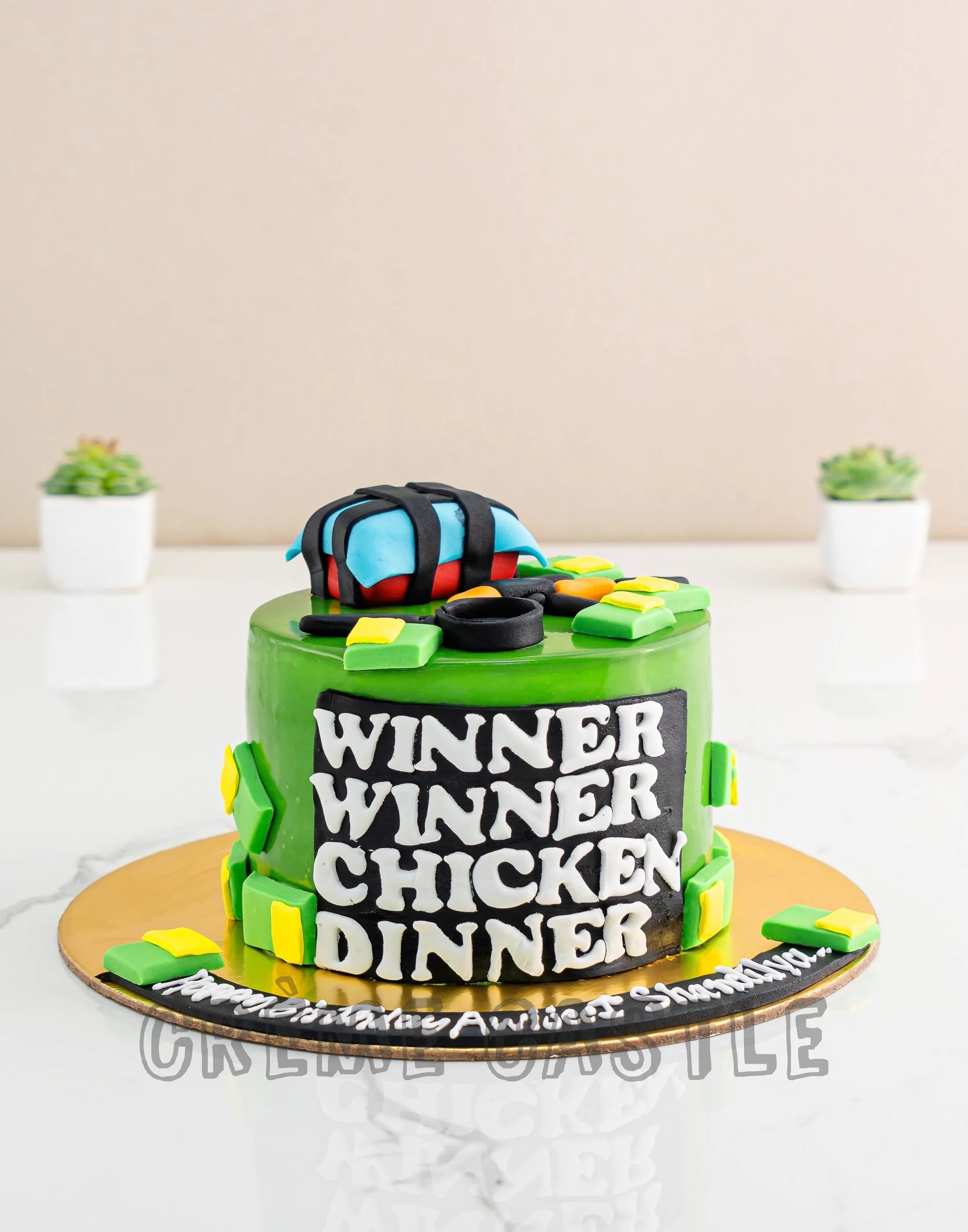 Pubg Game Themed Birthday Cake Cake Stock Photo 1738093493 | Shutterstock
