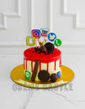 Social Media Cake