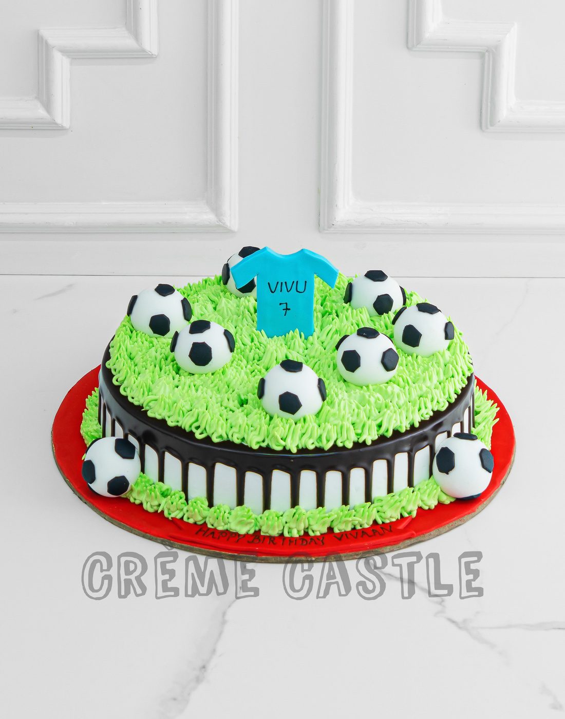 Football Cake - Creme Castle