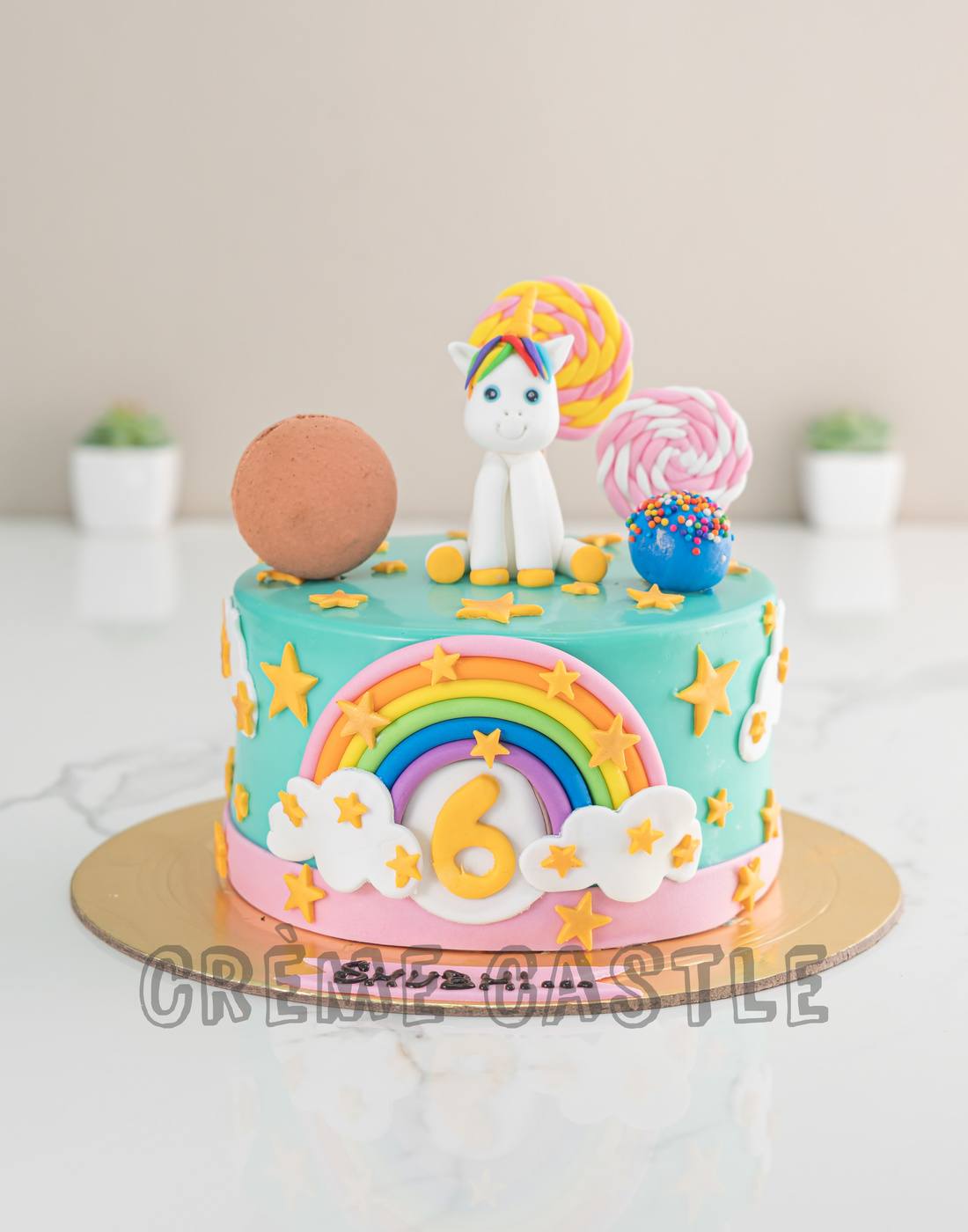 2 Tier Unicorn Cake - Supreme Bakery
