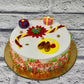 Rakhi Cream Cake - Creme Castle