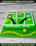 Tennis Player Cake