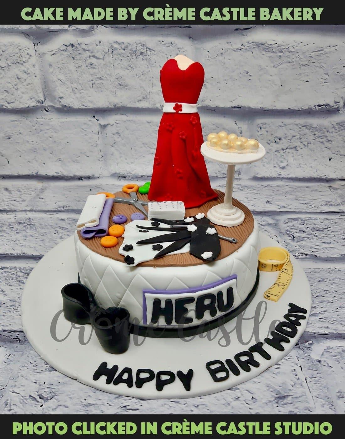 2 tier love cake | Cake for Couples - Levanilla ::