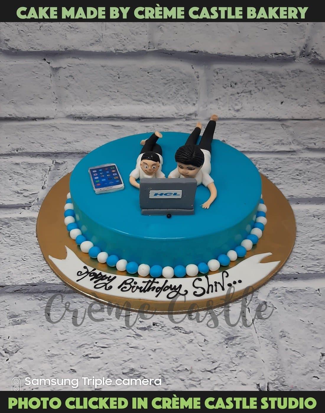 Father Son Theme Cake | Father Son Cake | Order Custom Cakes in Bangalore –  Liliyum Patisserie & Cafe