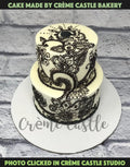 Mehendi Art Cake