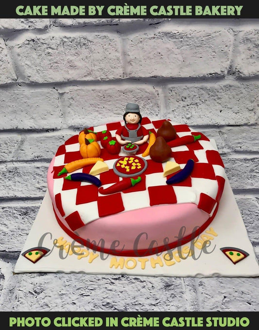 Italian Food Lover Cake - Creme Castle