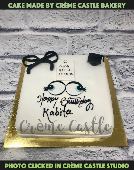 Beautiful eyes cake - Creme Castle