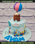Baby Balloon flying cake